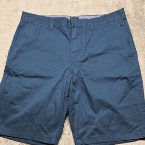 J. Crew Club Chino Shorts Mens 32x10.5 Navy Blue Slash Pockets Outdoor NWT